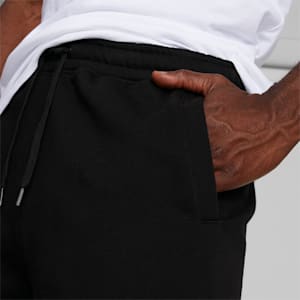 Logo Men's 10" Shorts, Cotton Black-Puma White, extralarge